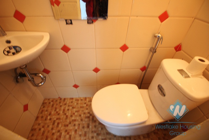 Elegant house with 3 bedroom, front yard and terrace for rent in Ba Dinh, Hanoi
